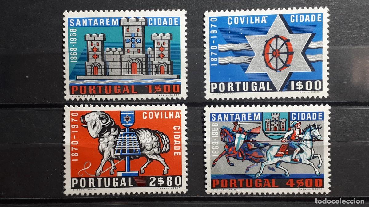 Sellos: PORTUGAL. A&ntilde;o 1970. (*). Yvert 1089/92