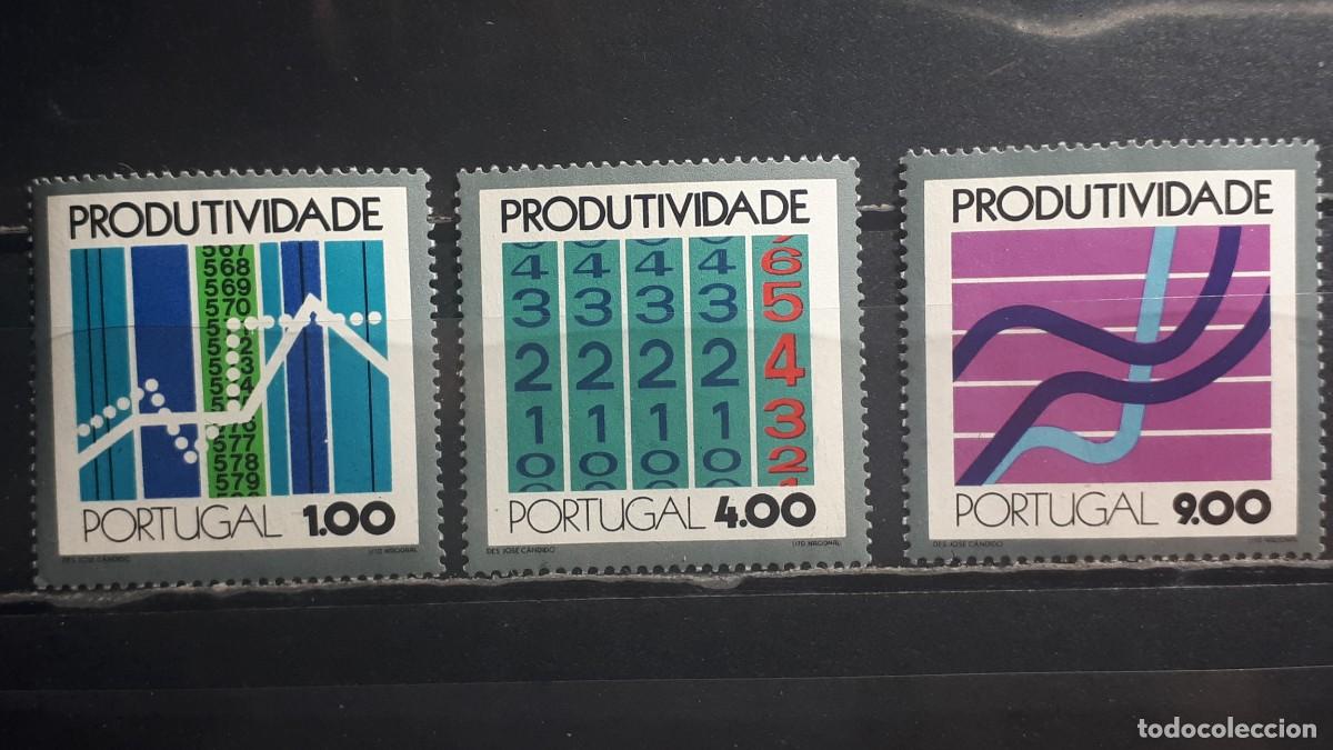 Sellos: PORTUGAL. A&ntilde;o 1973. (*). Yvert 1176/8