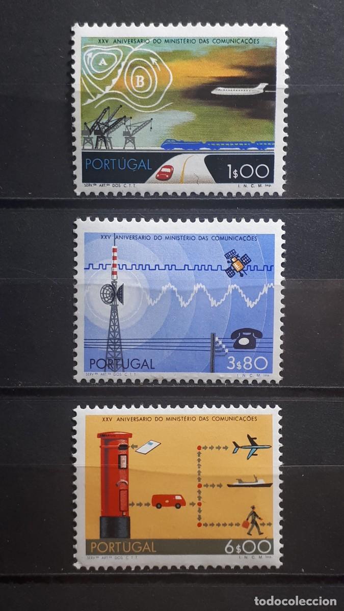 Sellos: PORTUGAL. A&ntilde;o 1973. (*). Yvert 1189/91