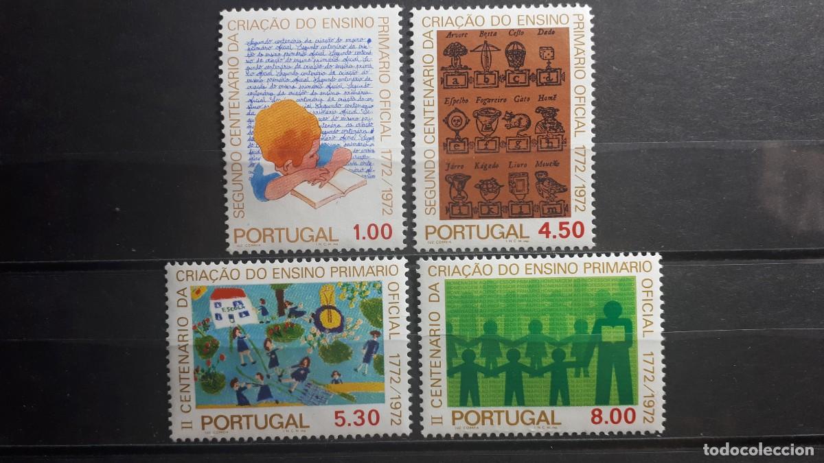 Sellos: PORTUGAL. A&ntilde;o 1973. (*). Yvert 1196/9