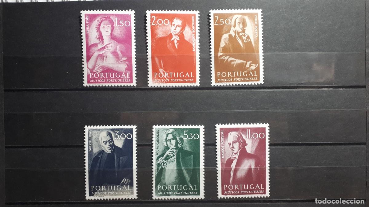 Sellos: PORTUGAL. A&Ntilde;O 1974. (*). YVERT 1234/9