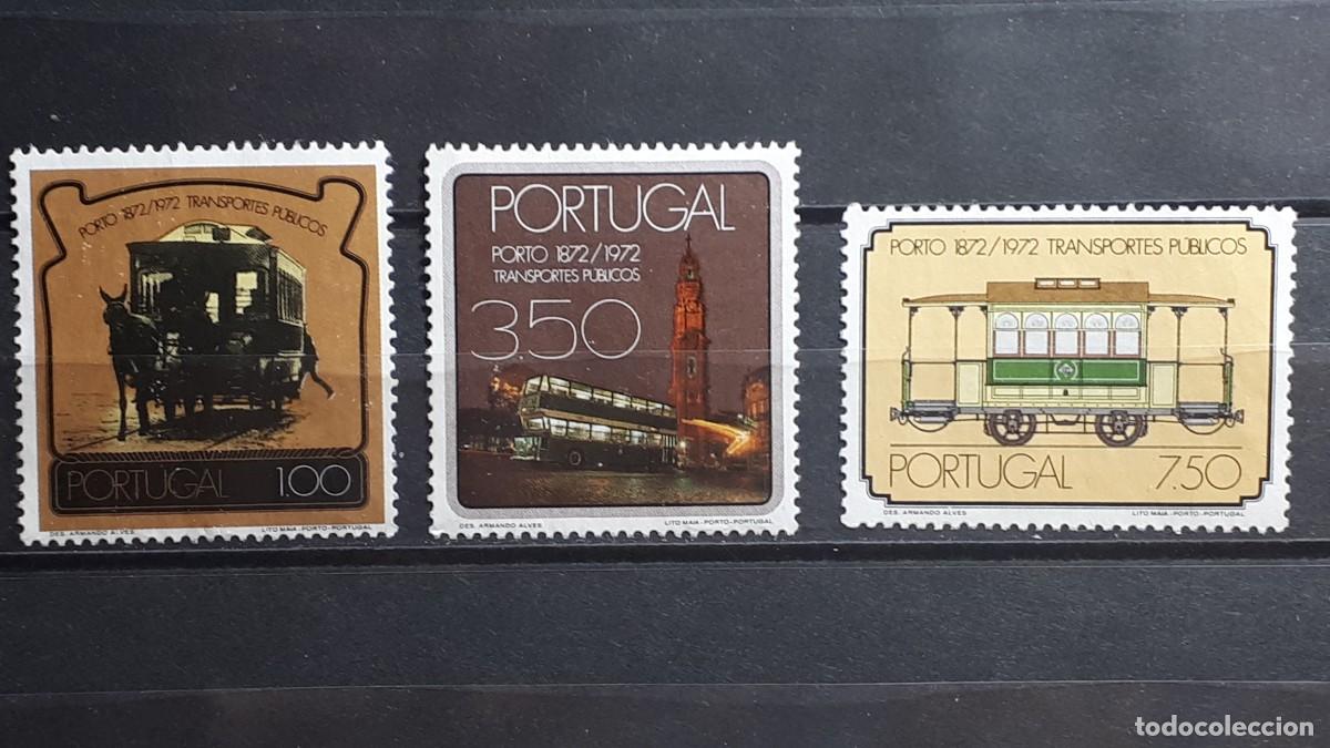 Sellos: PORTUGAL. A&Ntilde;O 1973. (*). YVERT 1200/2