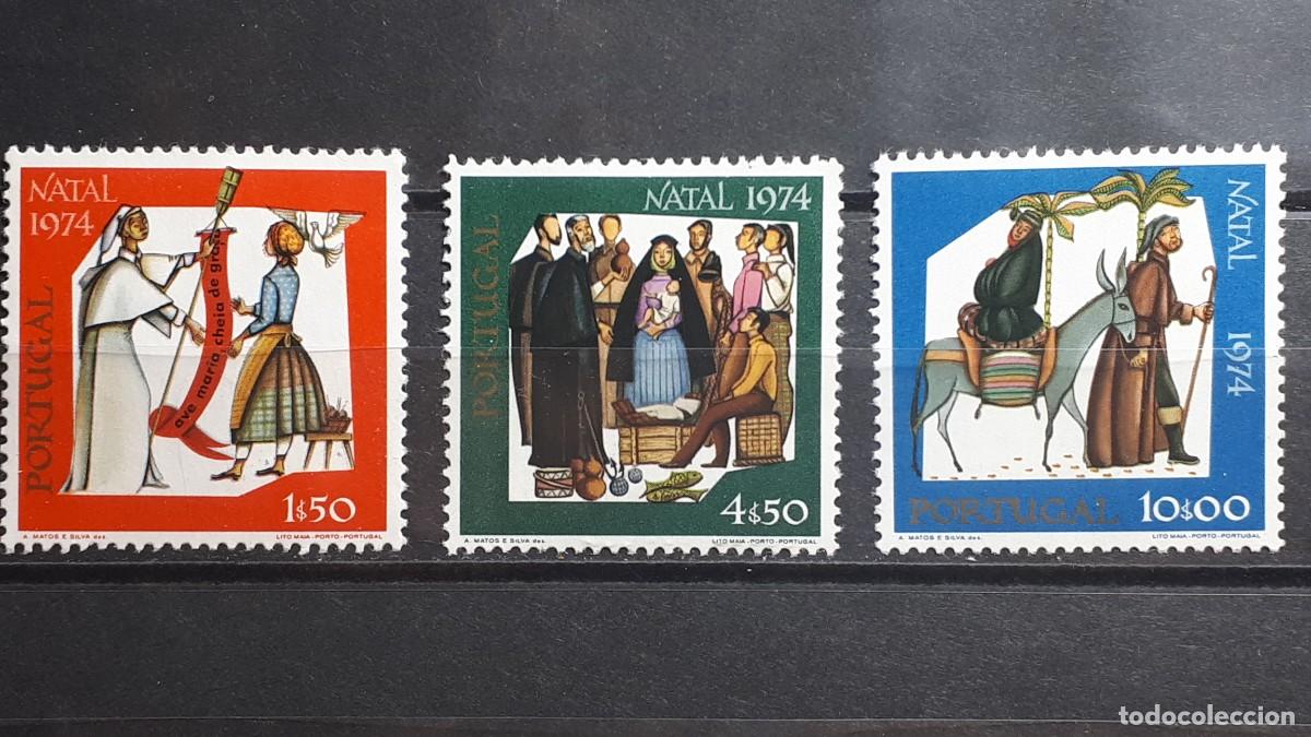 Sellos: . PORTUGAL. A&Ntilde;O 1974. (*). YVERT 1243/5