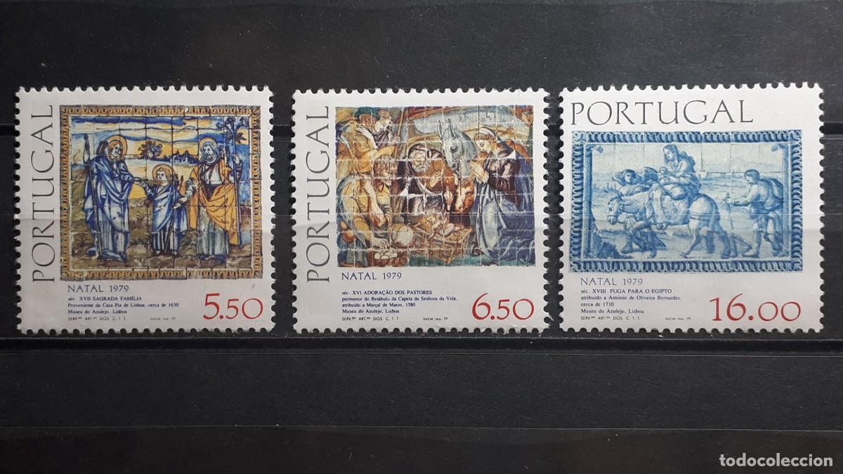Sellos: PORTUGAL. A&Ntilde;O 1979. (*). YVERT 1447/9