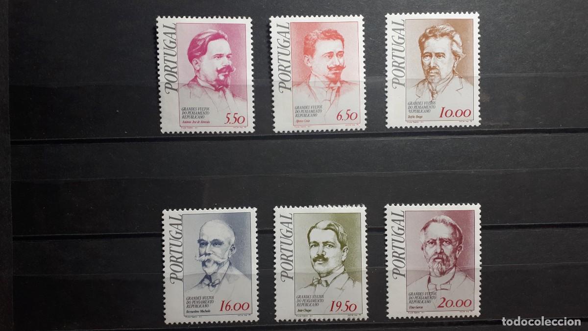 Sellos: PORTUGAL. A&Ntilde;O 1979. (*). YVERT 1439/44