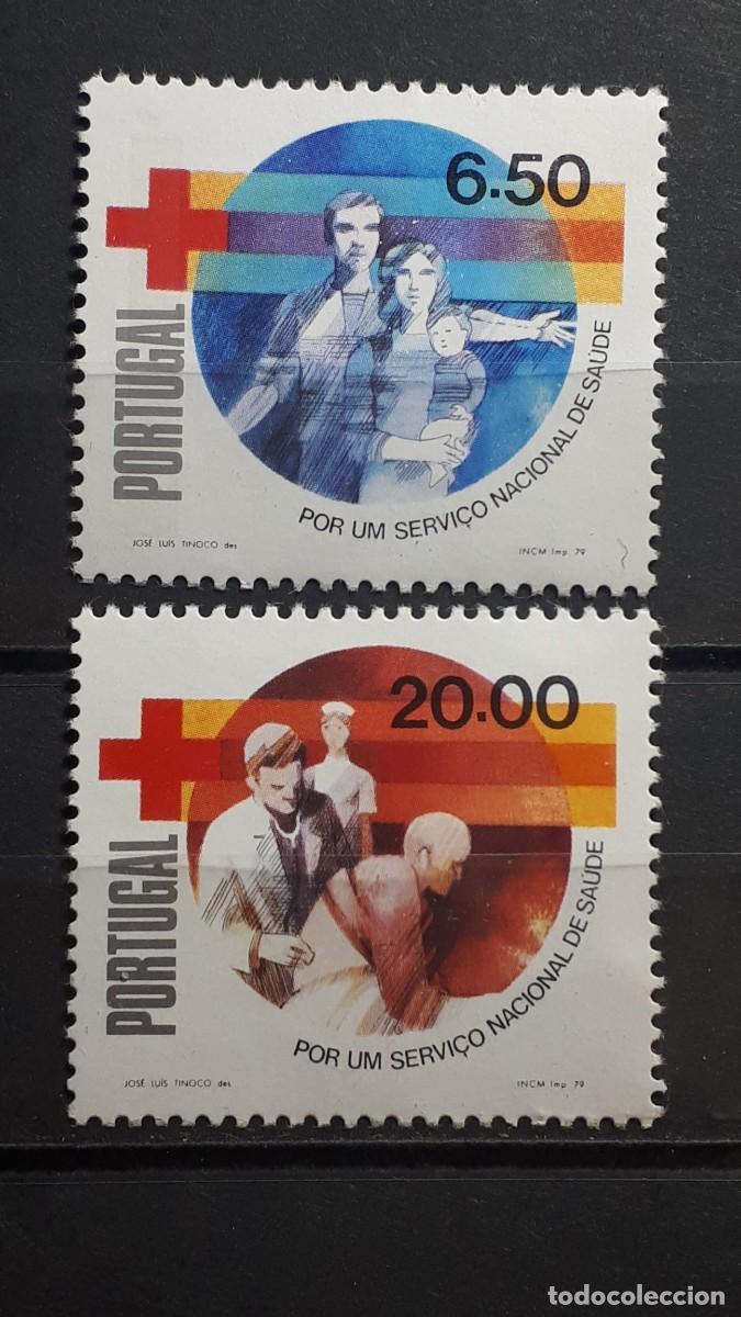 Sellos: PORTUGAL. A&Ntilde;O 1979. (*). YVERT 1445/6