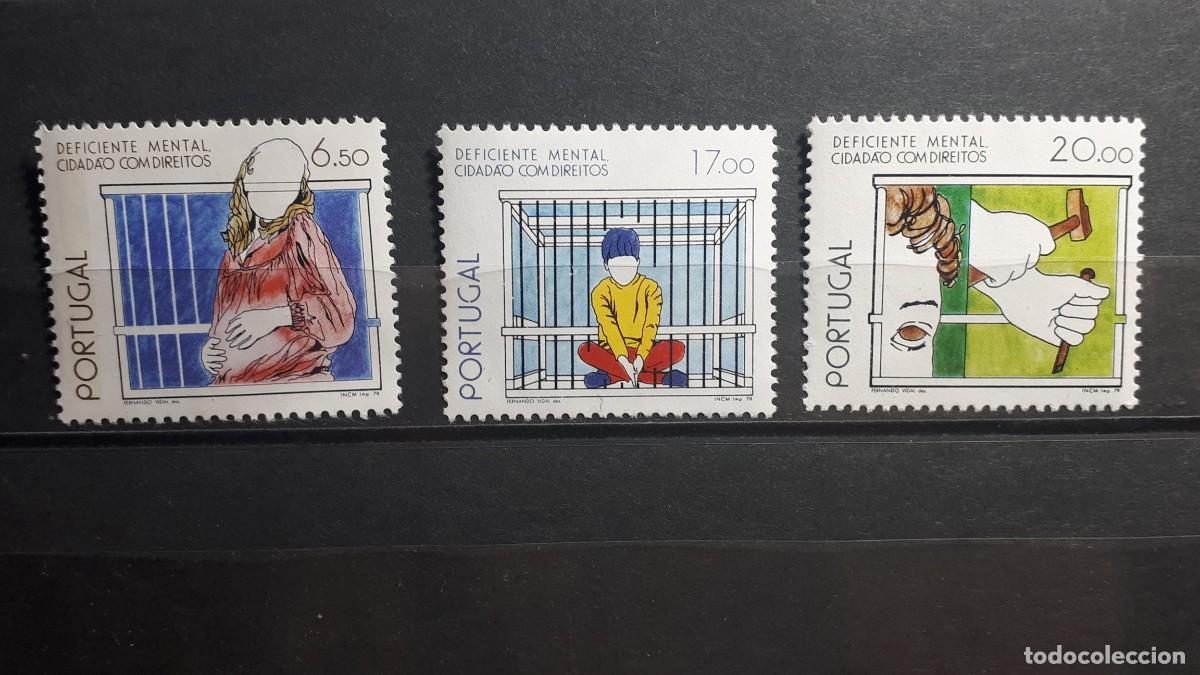 Sellos: PORTUGAL. A&Ntilde;O 1979. (*). YVERT 1428/30