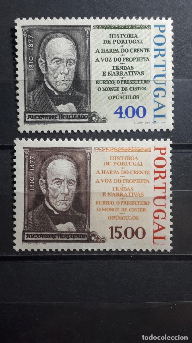 Sellos: PORTUGAL. A&Ntilde;O 1977. (*). YVERT 1354/5