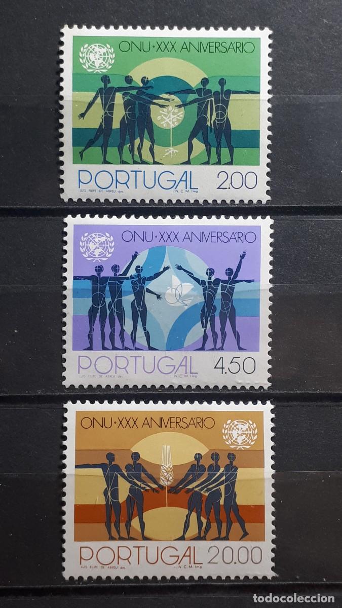 Sellos: PORTUGAL. A&Ntilde;O 1975. (*). YVERT 1268/70