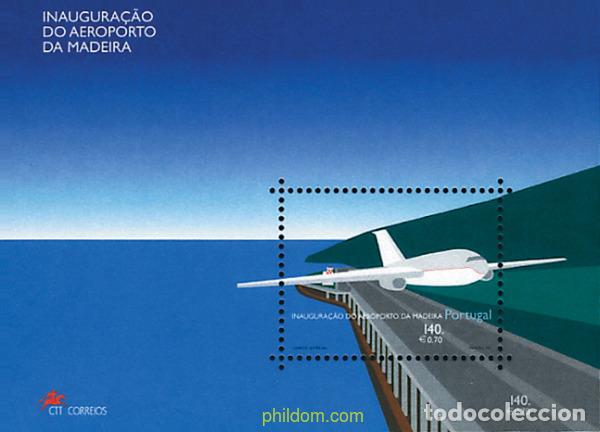 Sellos: 73257 MNH MADEIRA 2000 INAUGURACION DEL AEROPUERTO DE MADEIRA