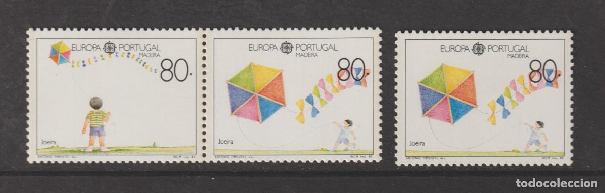 Sellos: Portugal Madeira 1989 - Europa CEPT Yvert 131/133 mnh**