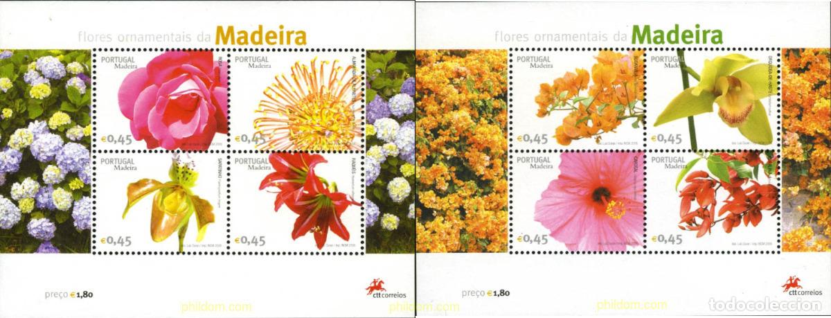 Sellos: 196247 MNH MADEIRA 2006 FLORES DE MADEIRA