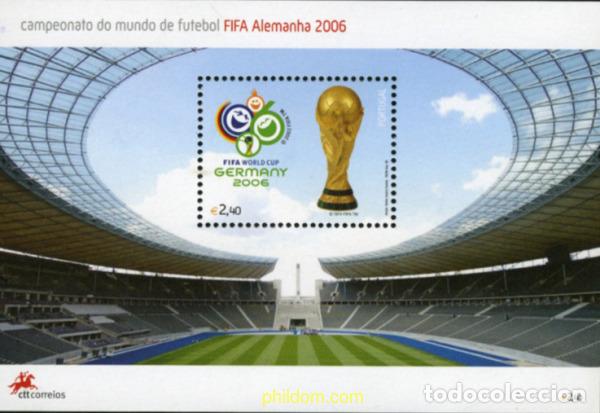 Sellos: 186089 MNH PORTUGAL 2006 COPA DEL MUNDO DE FUTBOL. ALEMANIA-06