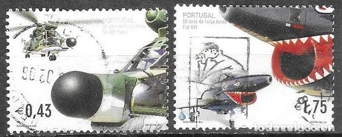 Sellos: SELLOS USADOS DE PORTUGAL 2002, YT 2575 + 2579