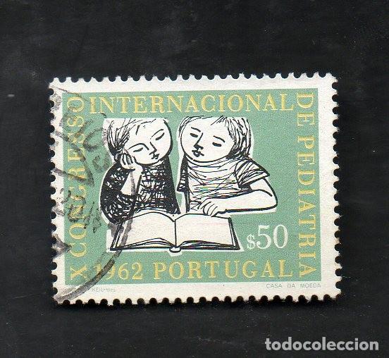 Sellos: FILA PORTUGAL 1962 AF-894 YVERT 904 10&ordm;.CONGRESSO INTERNACIONAL PEDIATRIA CIRCULADO (O)