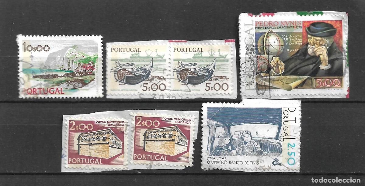 Sellos: portugal 7 sellos usado - 1/8