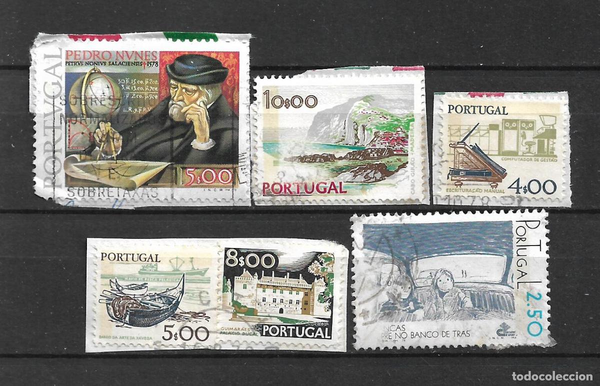 Sellos: portugal 6 sellos usado - 1/8
