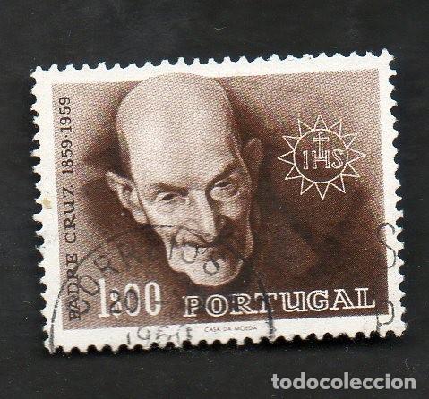Sellos: FILA PORTUGAL 1960 AF-861 YVERT 868 PADRE CRUZ CIRCULADO (O)