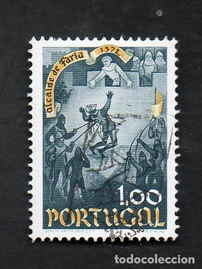 Sellos: FILA PORTUGAL 1973 AF-1204 YVERT 1206 NUNO GON&Ccedil;ALVES FARIA CIRCULADO (O)