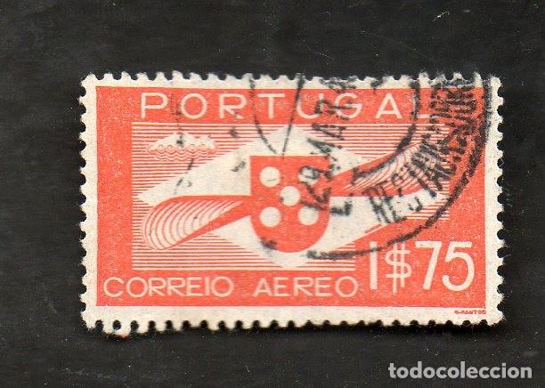 Sellos: FILA PORTUGAL 1936-1941 AF-2 YVERT 2 CORREIO AEREO H&Eacute;LICE CIRCULADO (O)