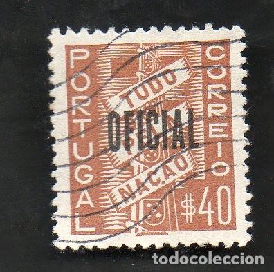 Sellos: FILA PORTUGAL 1939 AF-1 YVERT 1 TUDO PELA NA&Ccedil;&Atilde;O SOBRECARGA OFICIAL CIRCULADO (O)