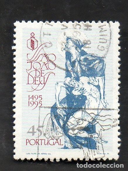 Sellos: FILA SELO PORTUGAL 1995 AF-2270 YT-2046 S.JO&Atilde;O DE DEUS CIRCULADO