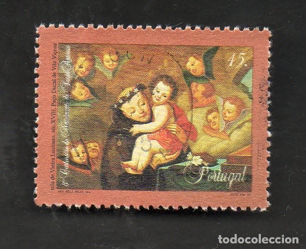 Sellos: FILA SELO PORTUGAL 1995 AF-2280 YT-2056 NASCIMENTO SANTO ANT&Oacute;NIO CIRCULADO