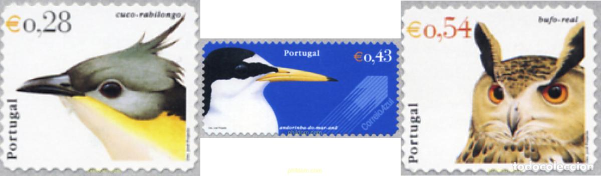 Sellos: 141096 MNH PORTUGAL 2002 AVES