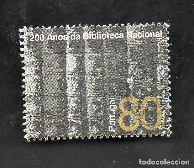 Sellos: FILA SELO PORTUGAL 1996 AF-2323 YT-2090 200 ANOS BIBLIOTECA NACIONAL CIRCULADO