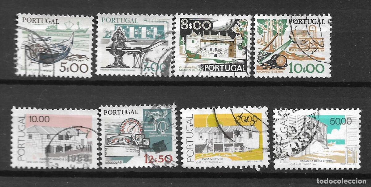 Sellos: portugal lote 8 sellos usados - 17/46