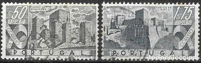 Sellos: SELLOS USADOS DE PORTUGAL 1946, YT 678 + 680