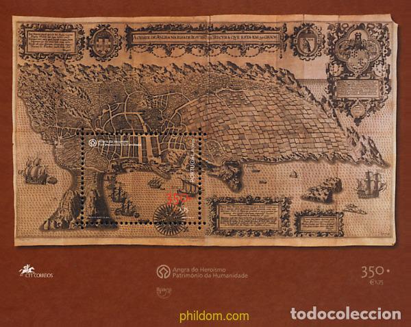 Sellos: 86258 MNH AZORES 2001 ANGRA DE LO HEROISMO - PATRIMONIO DE LA HUMANIDAD