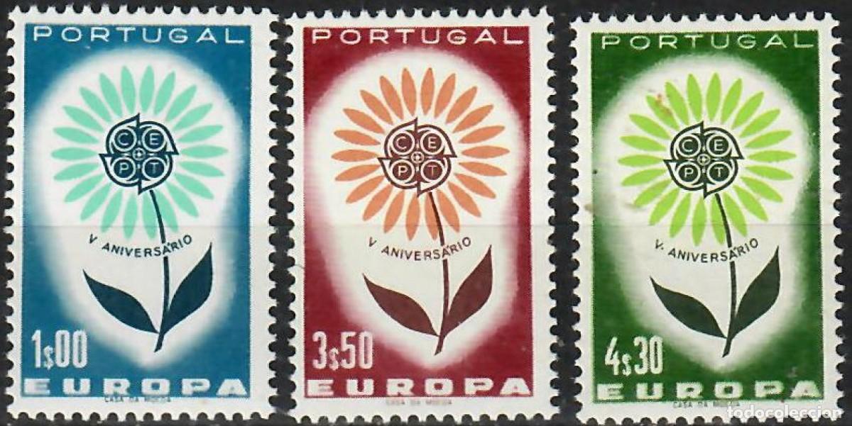 Sellos: SELLOS** PORTUGAL 1964, YT 944/ 46