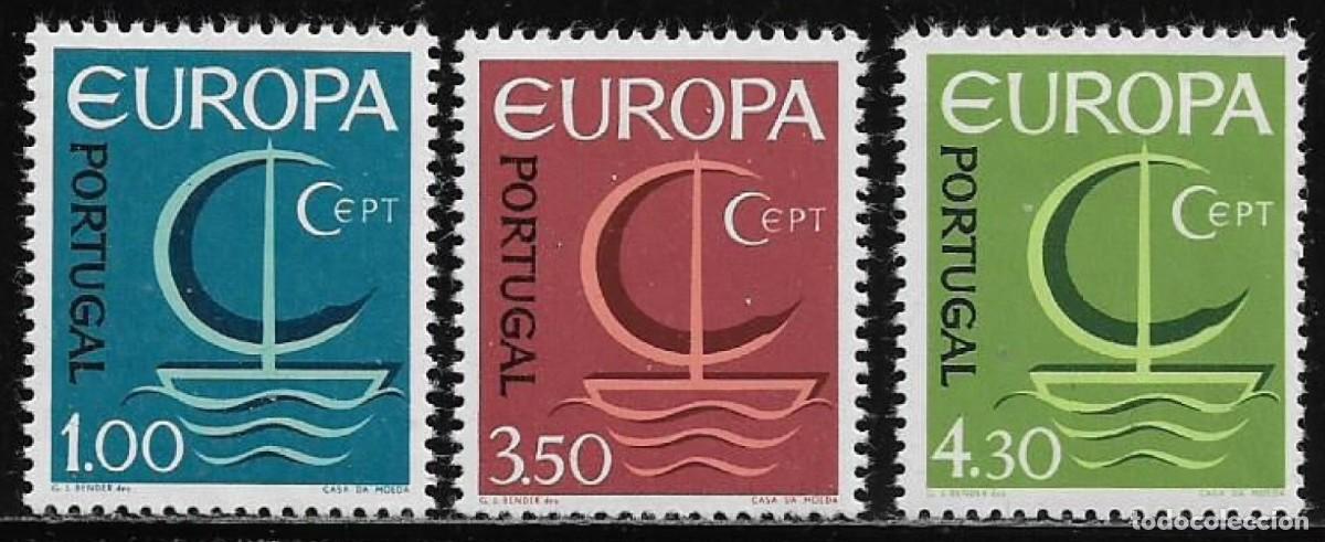 Sellos: SELLOS** PORTUGAL 1966, YT 993/ 95