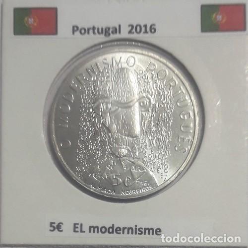 Sellos: 5 euros Portugal 2016 Idades da Europa - Modernismo cu/ni