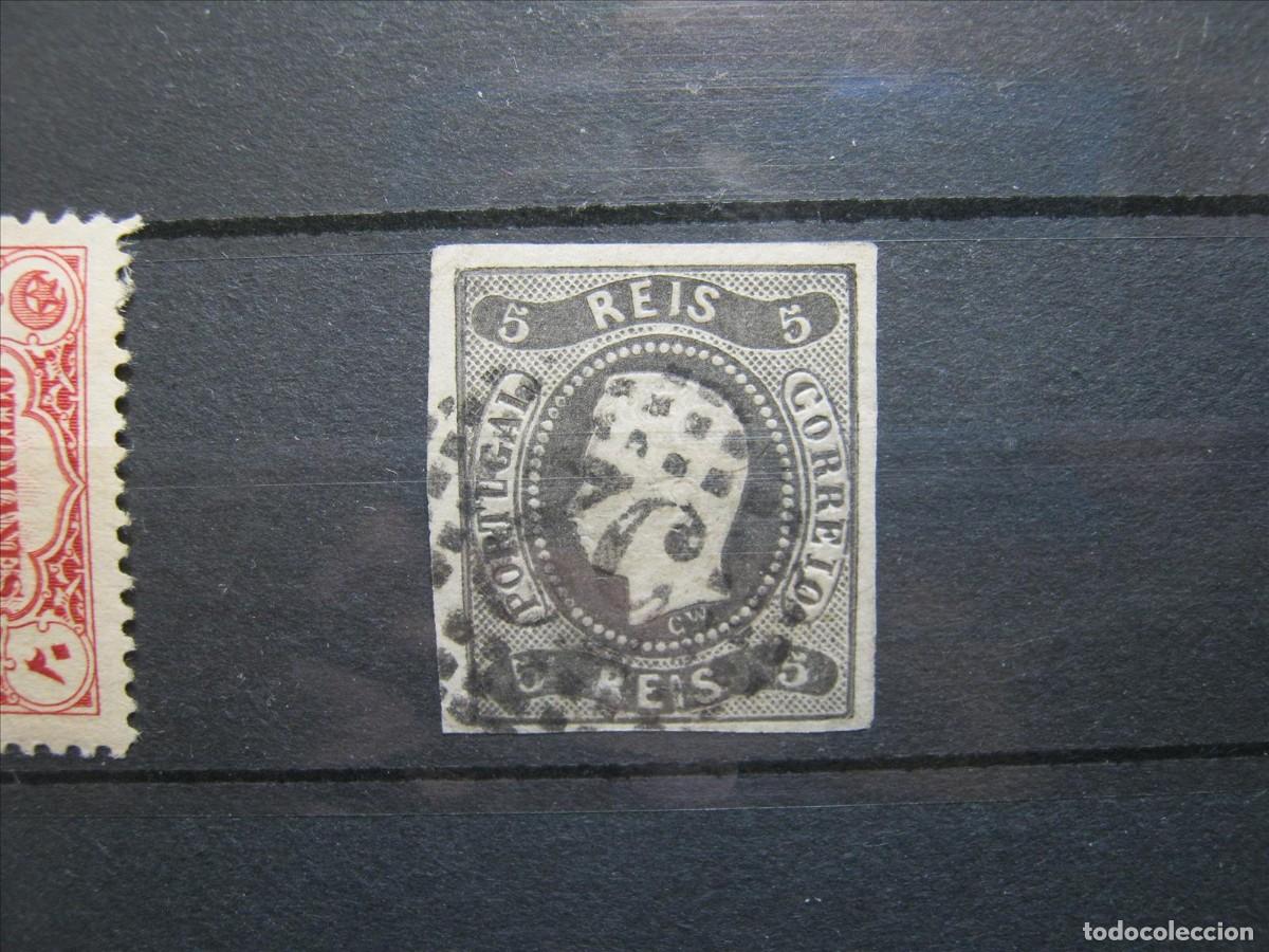 Stamps: PORTUGAL 1866-67 YVERT 18 USADO PERFECTO.