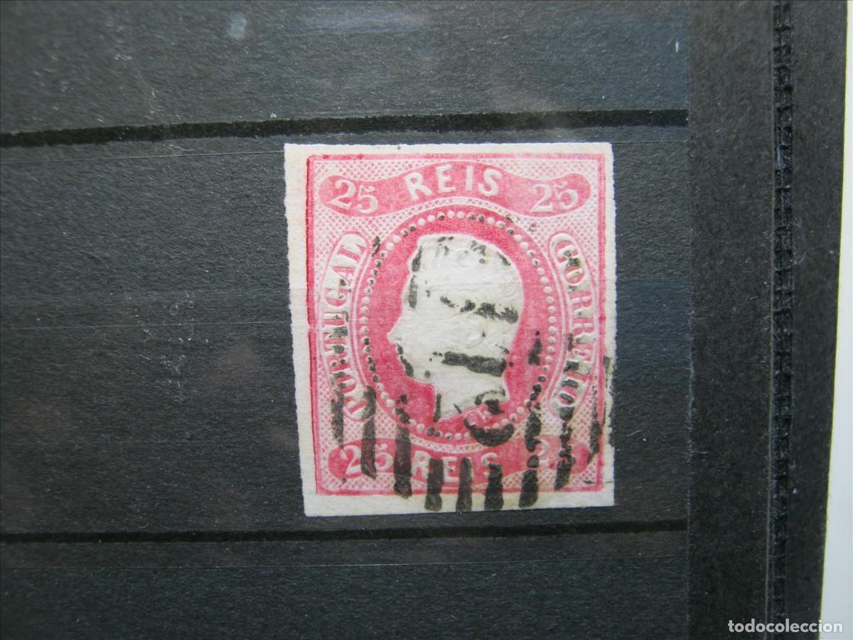 Stamps: PORTUGAL 1866-67 YVERT 21 USADO PERFECTO.