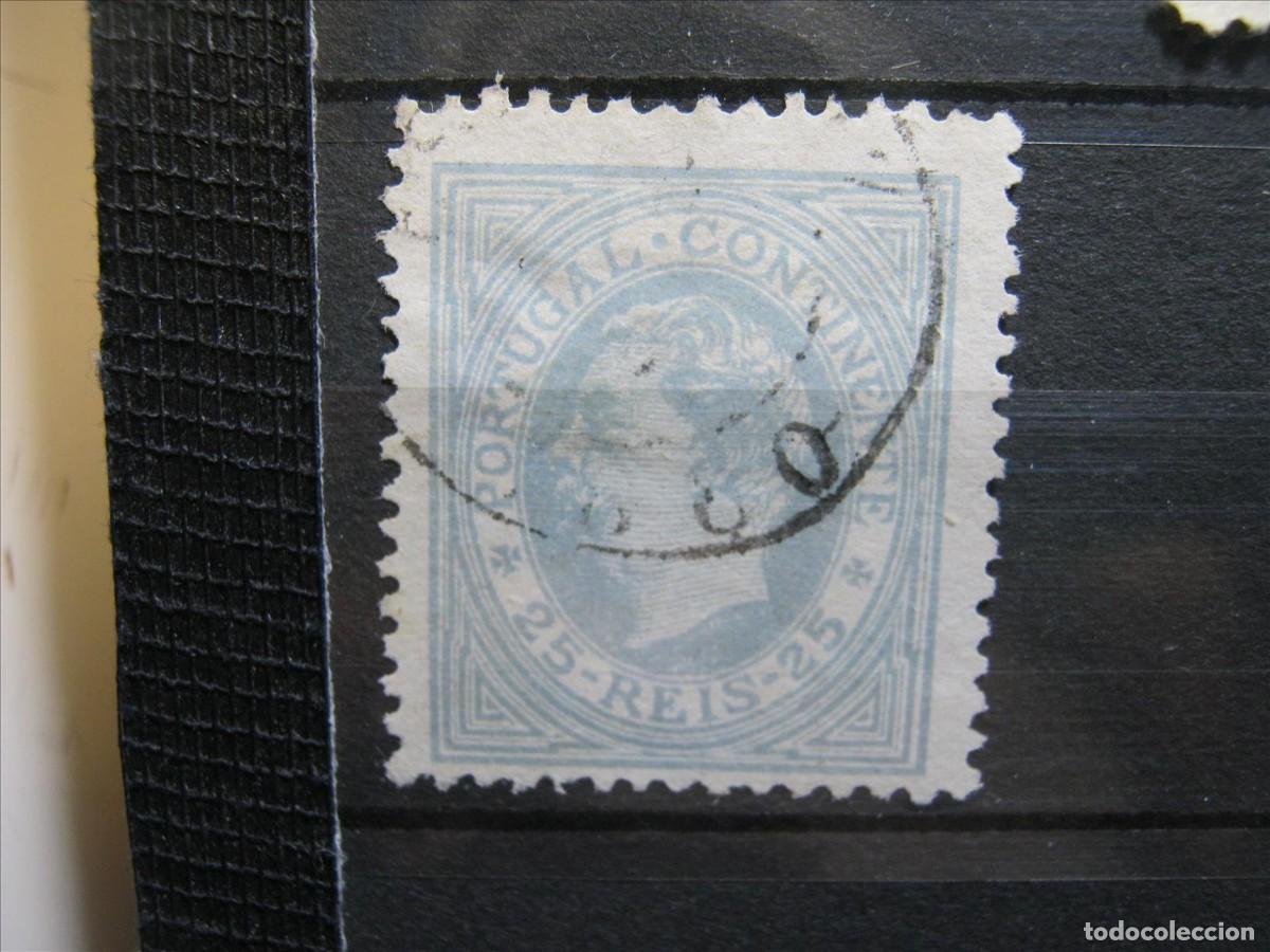 Stamps: PORTUGAL 1880-81 YVERT 54 USADO PERFECTO.
