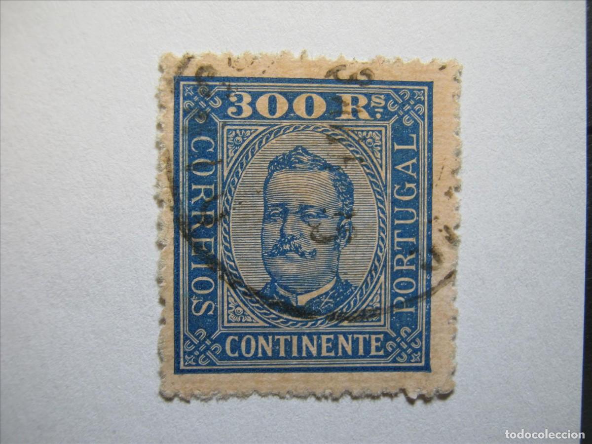 Stamps: PORTUGAL 1892-93 YVERT 77 USADO PERFECTO.