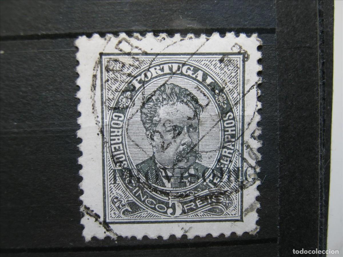 Stamps: PORTUGAL 1892-93 YVERT 78 USADO PERFECTO.