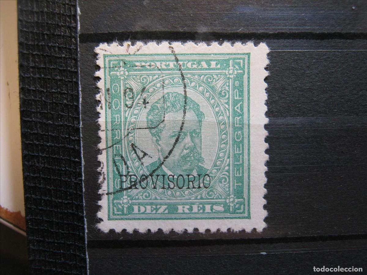 Stamps: PORTUGAL 1892-93 YVERT 79 USADO PERFECTO.