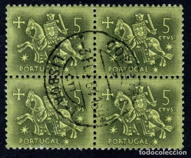 Sellos: Portugal. Escudo del Rey Denis. 1953-56. YT-774. Usado