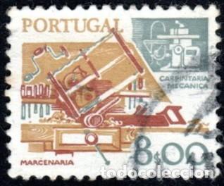 Sellos: Portugal. Oficio. Carpinter&iacute;a. 1980. YT-1454. Usado