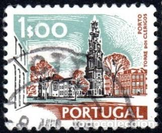 Sellos: Portugal. Torre de los Claros. Oporto. 1972. YT-1137. Usado