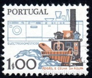 Sellos: Portugal. Utensilios Dom&eacute;sticos. 1979. YT-1409. Usado