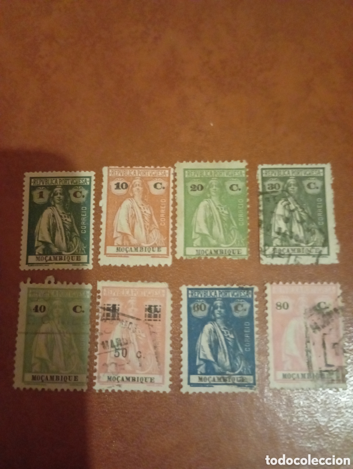 Sellos: Portugal Ceres Mozambique