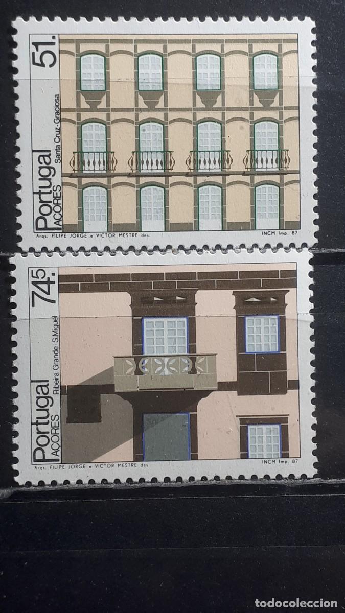Sellos: AZORES. A&Ntilde;O 1987. **. YVERT 373/4