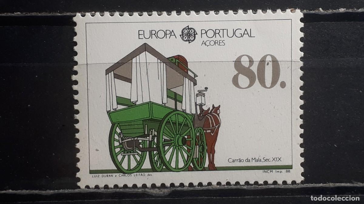 Sellos: AZORES. A&Ntilde;O 1988. **. YVERT 379