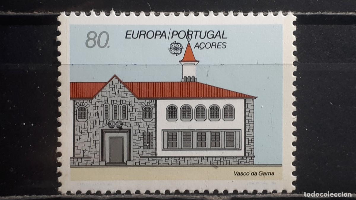 Sellos: AZORES. A&Ntilde;O 1990. **. YVERT 399