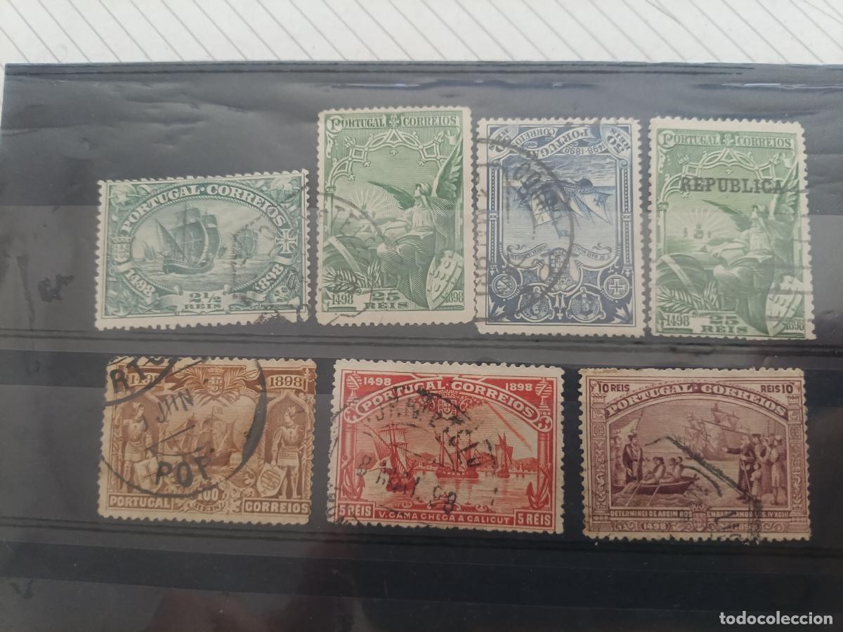 Sellos: Portugal 1898, lote de sellos